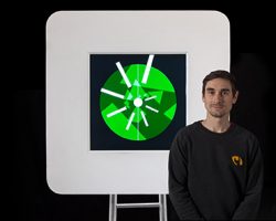Square screen by Studio Meno